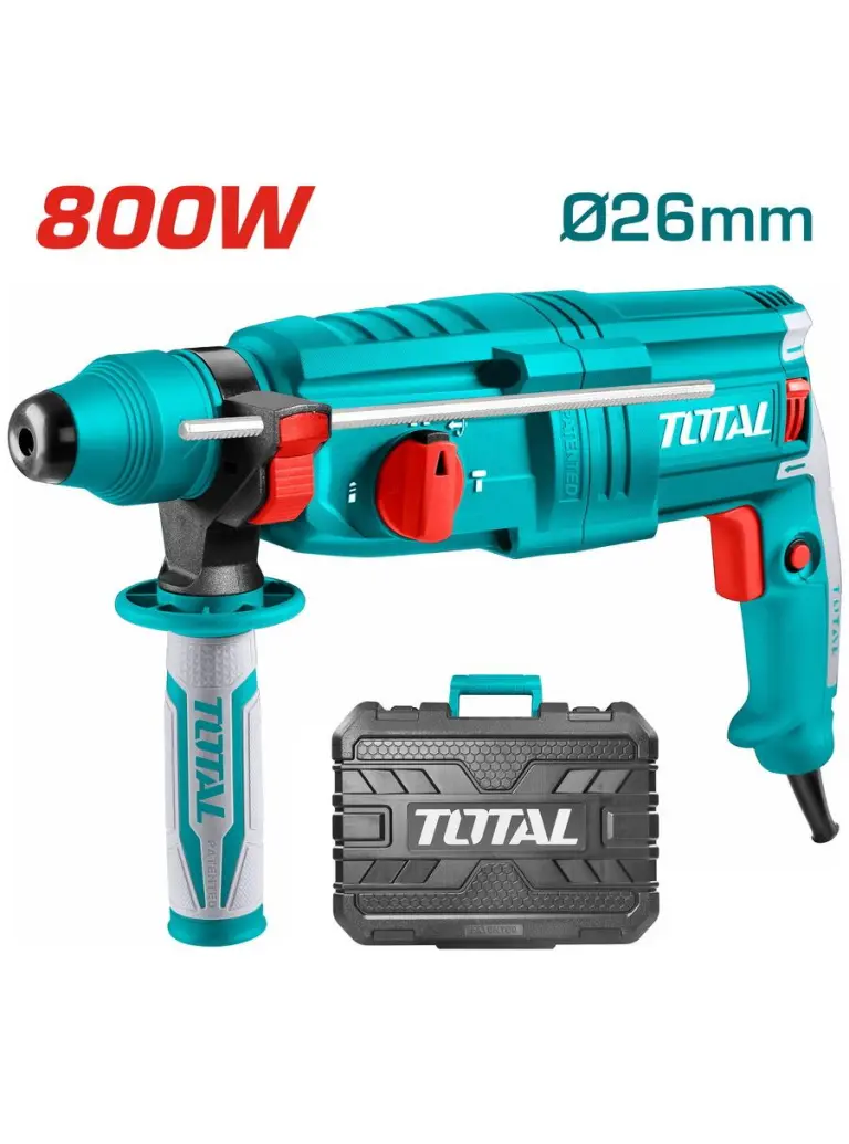 Fúrókalapács, 800 W, TOTAL 1082